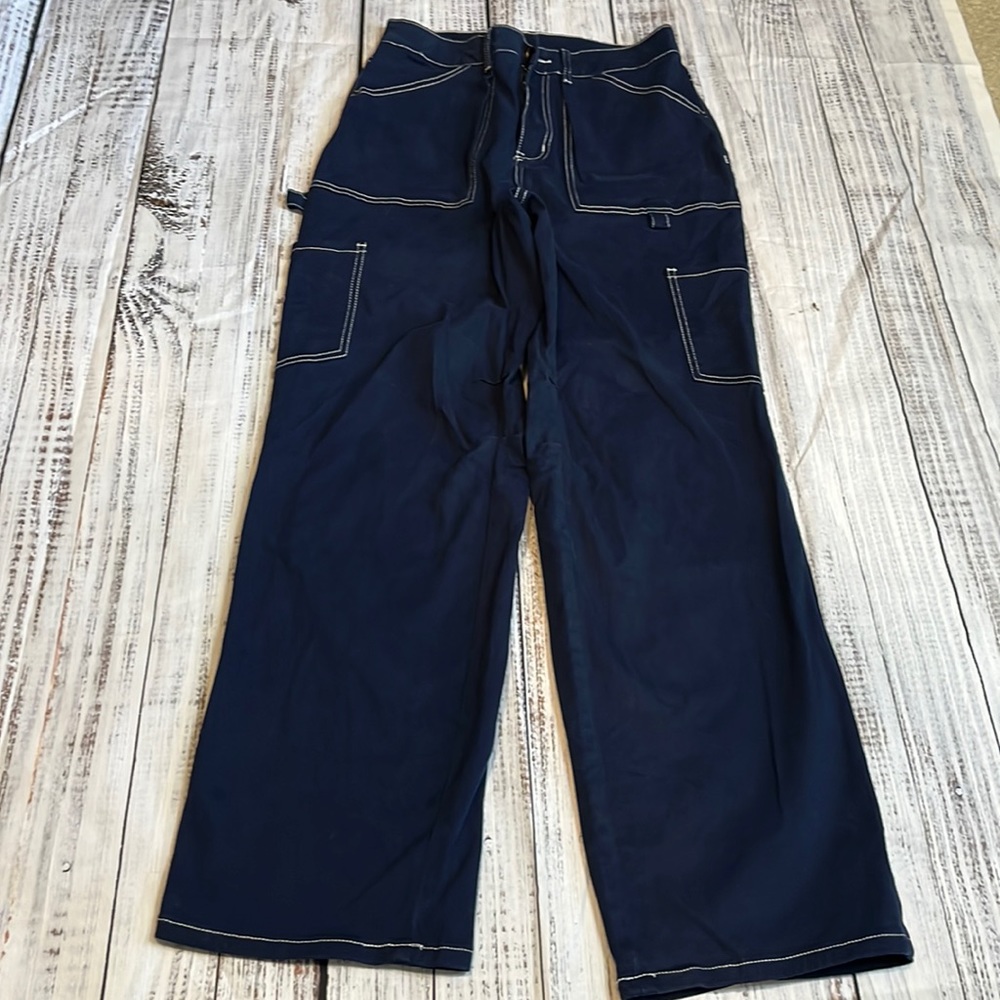 Navy blue cargo pants sz.8